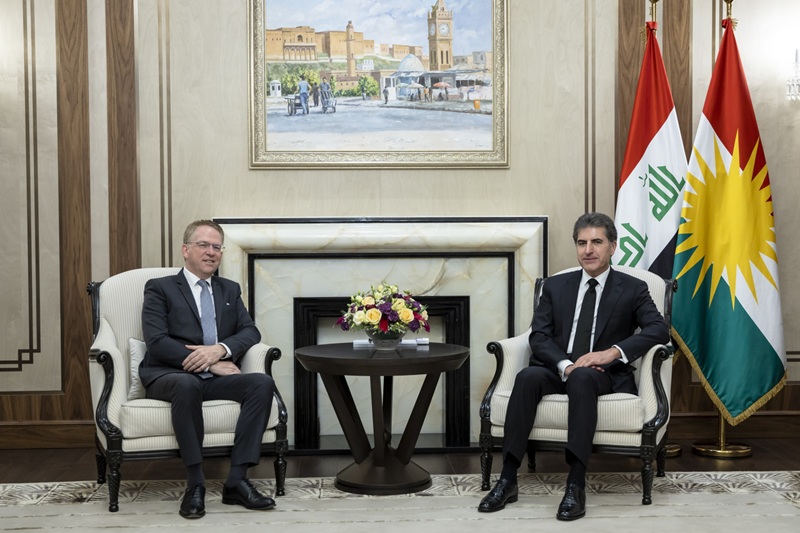 President Barzani, Sunni Arab politician urge progress on Iraqi cabinet completion